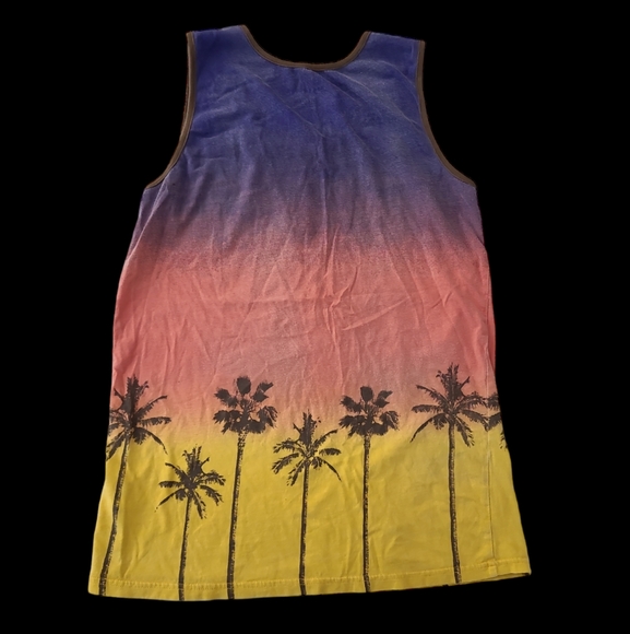Coachella Palms Mutlicolor Tanktop Size Medium - Picture 2 of 6